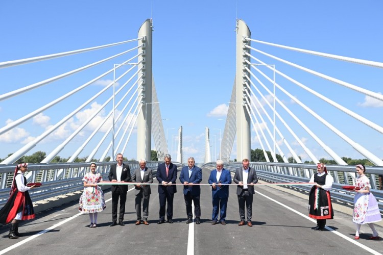 Tomori Pál-híd átadásával Dél-Magyarország jelentősége felértékelődik